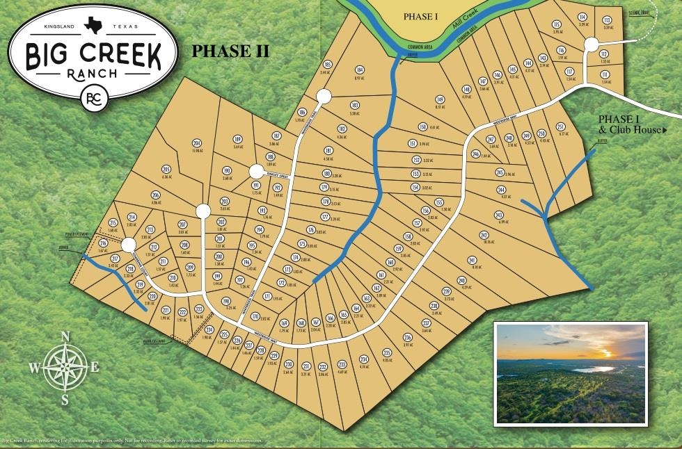 Lot 111 Tbd Falling Waters Drive, Big Creek Ranch Kingsland TX 78654