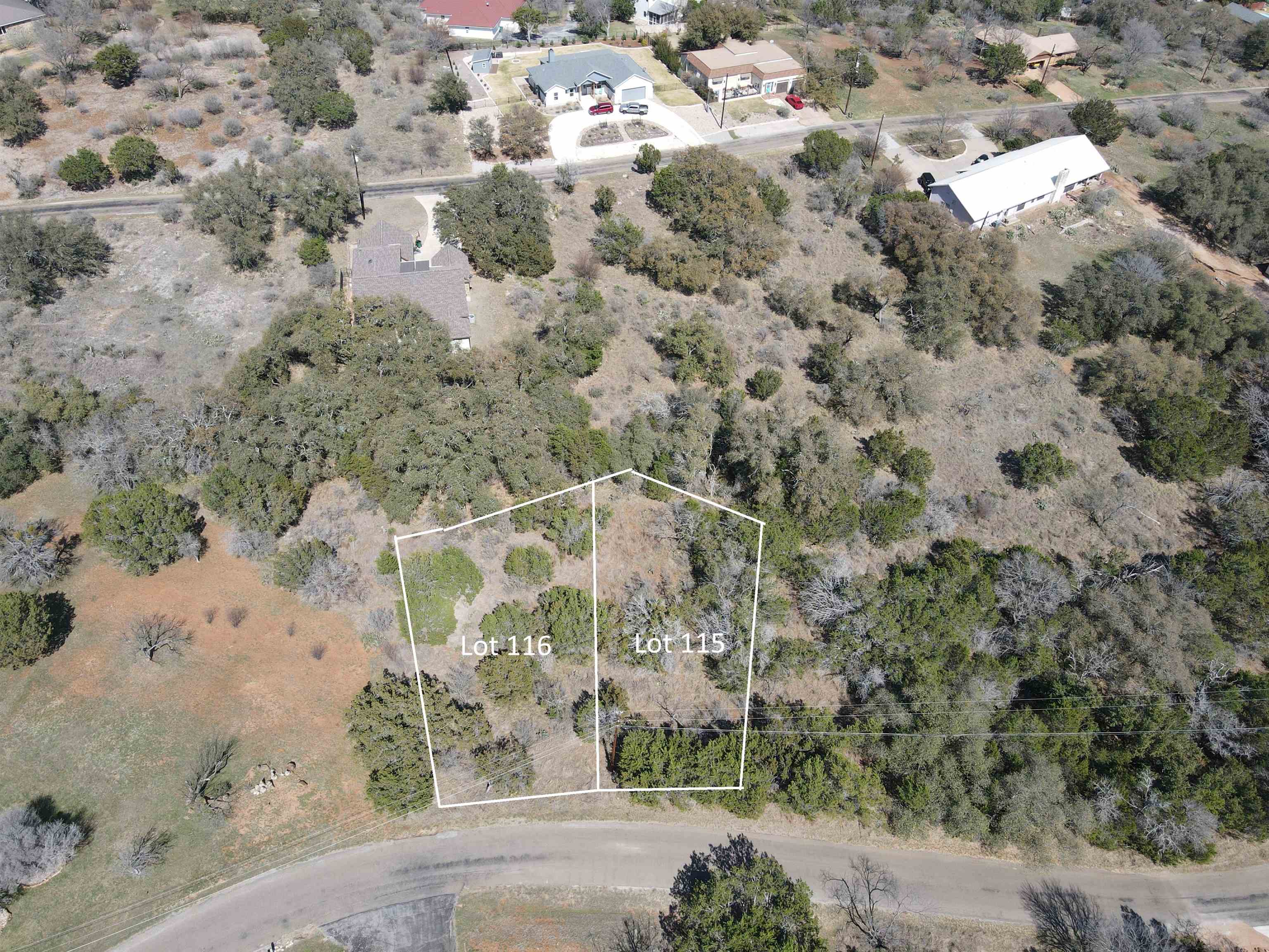 Lots 115 & 116 Deerhaven Drive Horseshoe Bay TX 78657