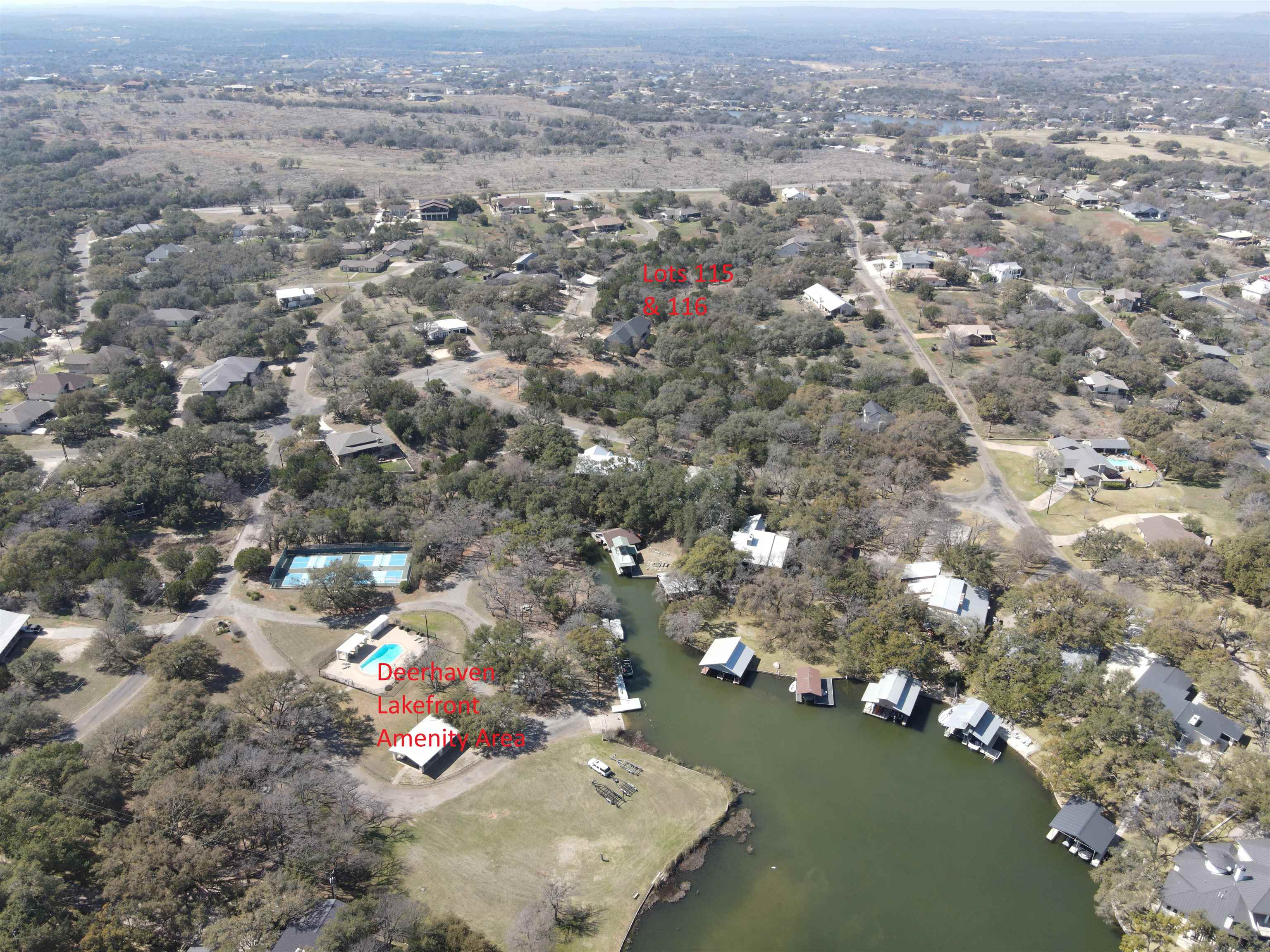 Lots 115 & 116 Deerhaven Drive Horseshoe Bay TX 78657