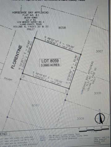 Lot 8059 Florentine Horseshoe Bay TX 78657