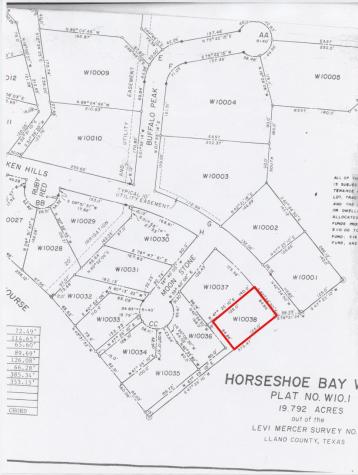 W10038 A Broken Hills Horseshoe Bay TX 78657