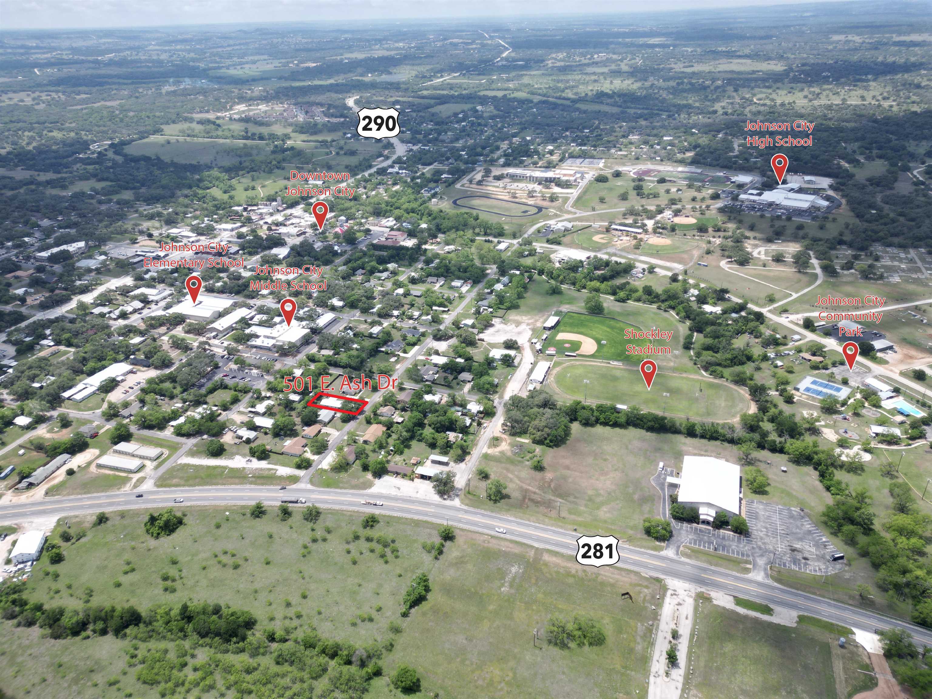 501 E Ash Drive Johnson City TX 78636