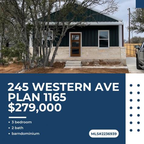 245 Western Avenue Bertram TX 78605