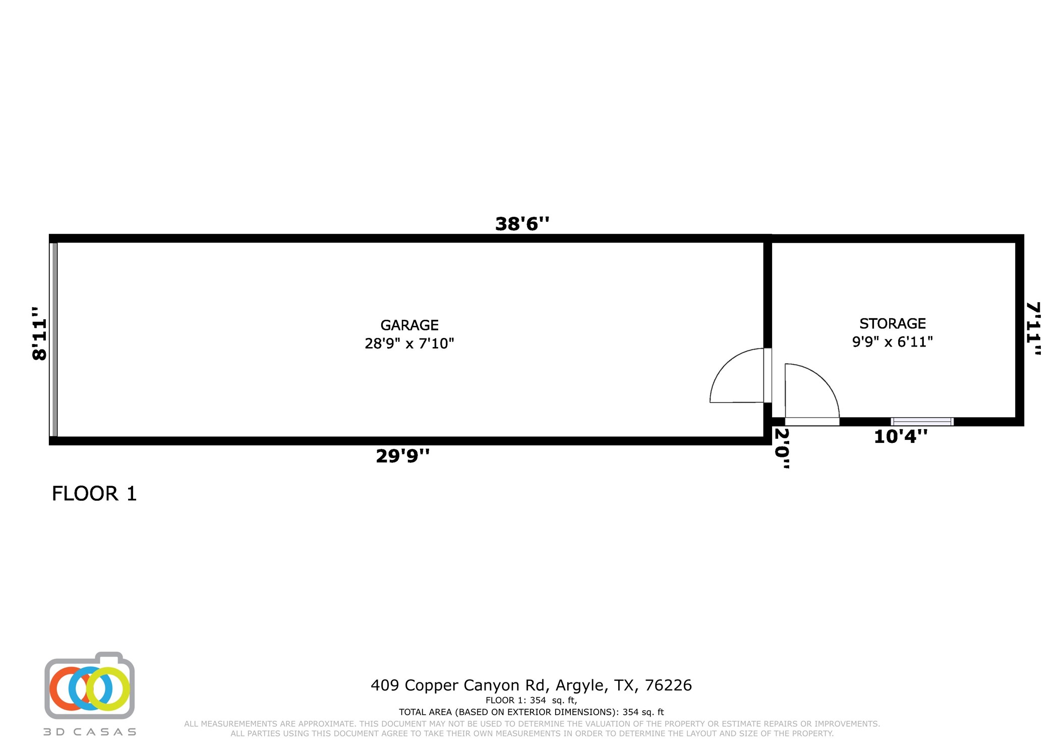 409 Copper Canyon Road Argyle TX 76226