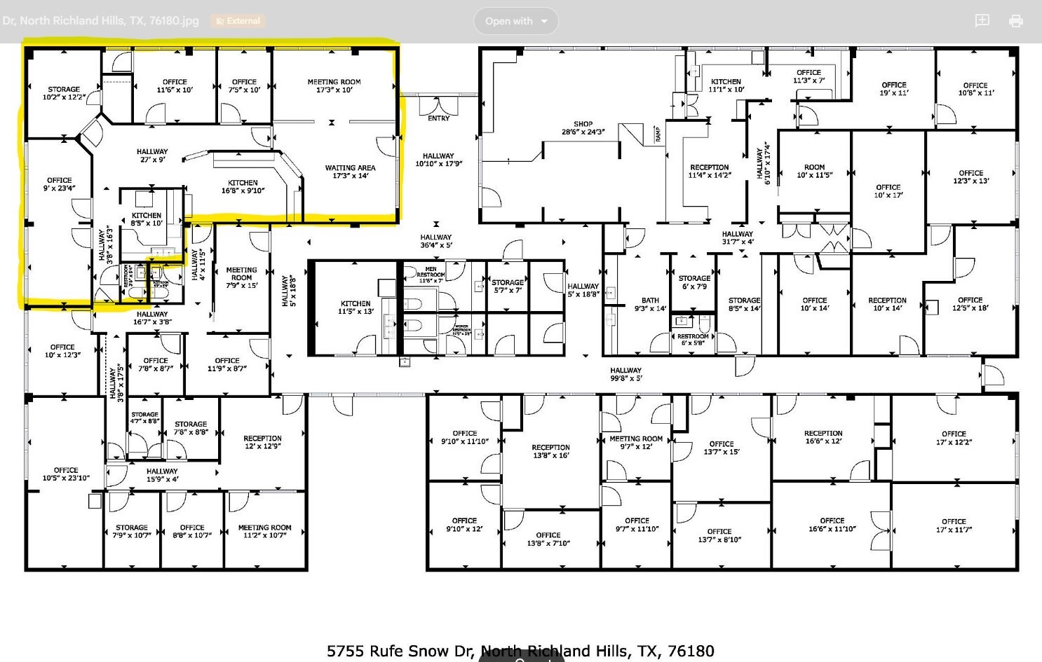 5755 Rufe Snow Drive North Richland Hills TX 76180