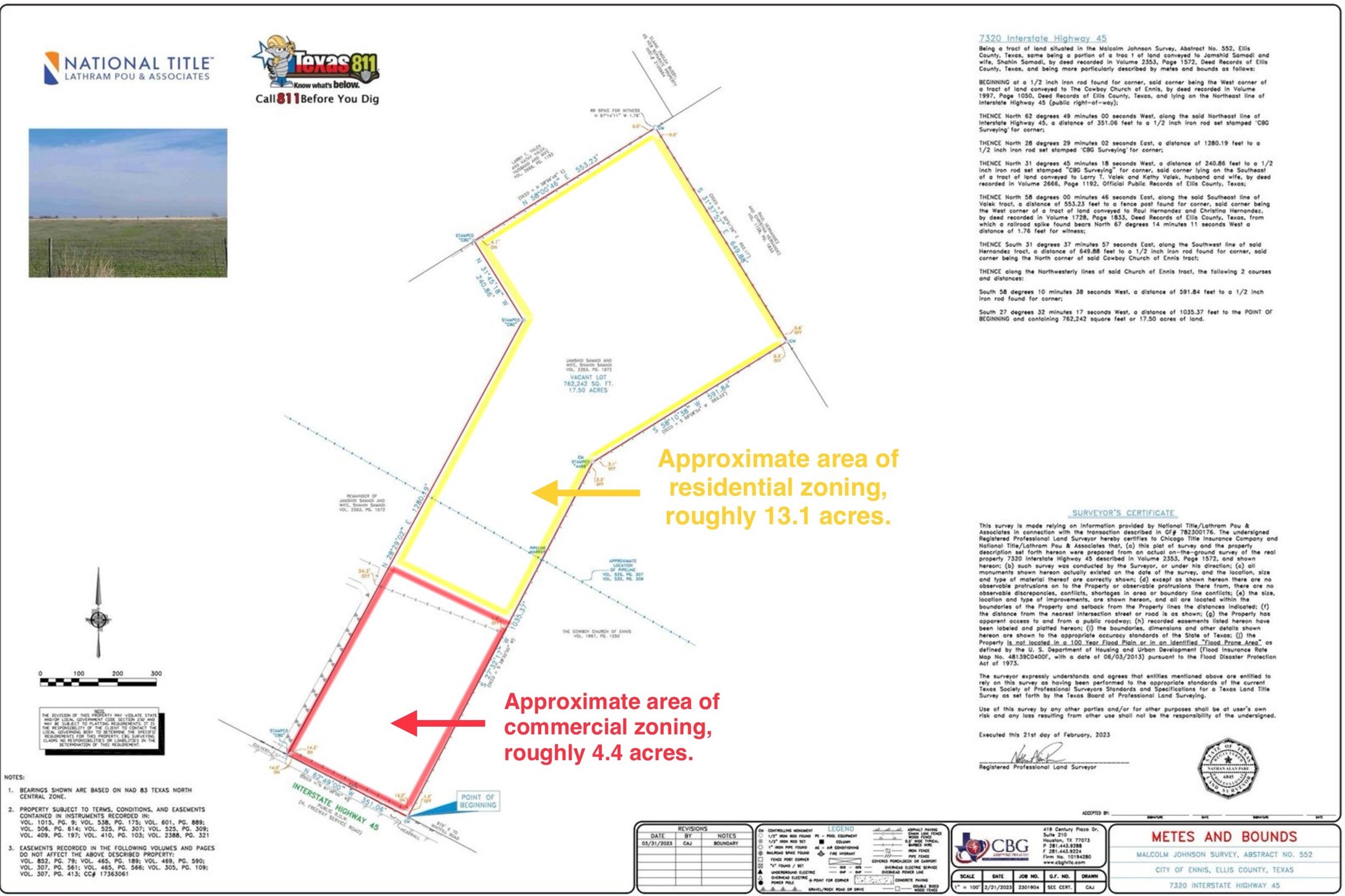 Tbd Interstate 45 Service Road Alma TX 75119