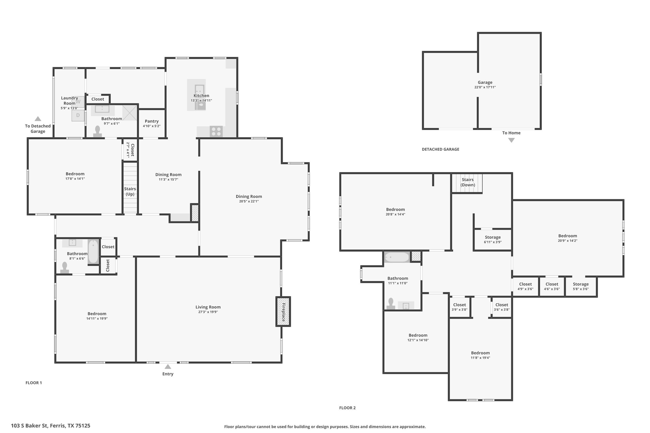 103 S Baker Street Ferris TX 75125