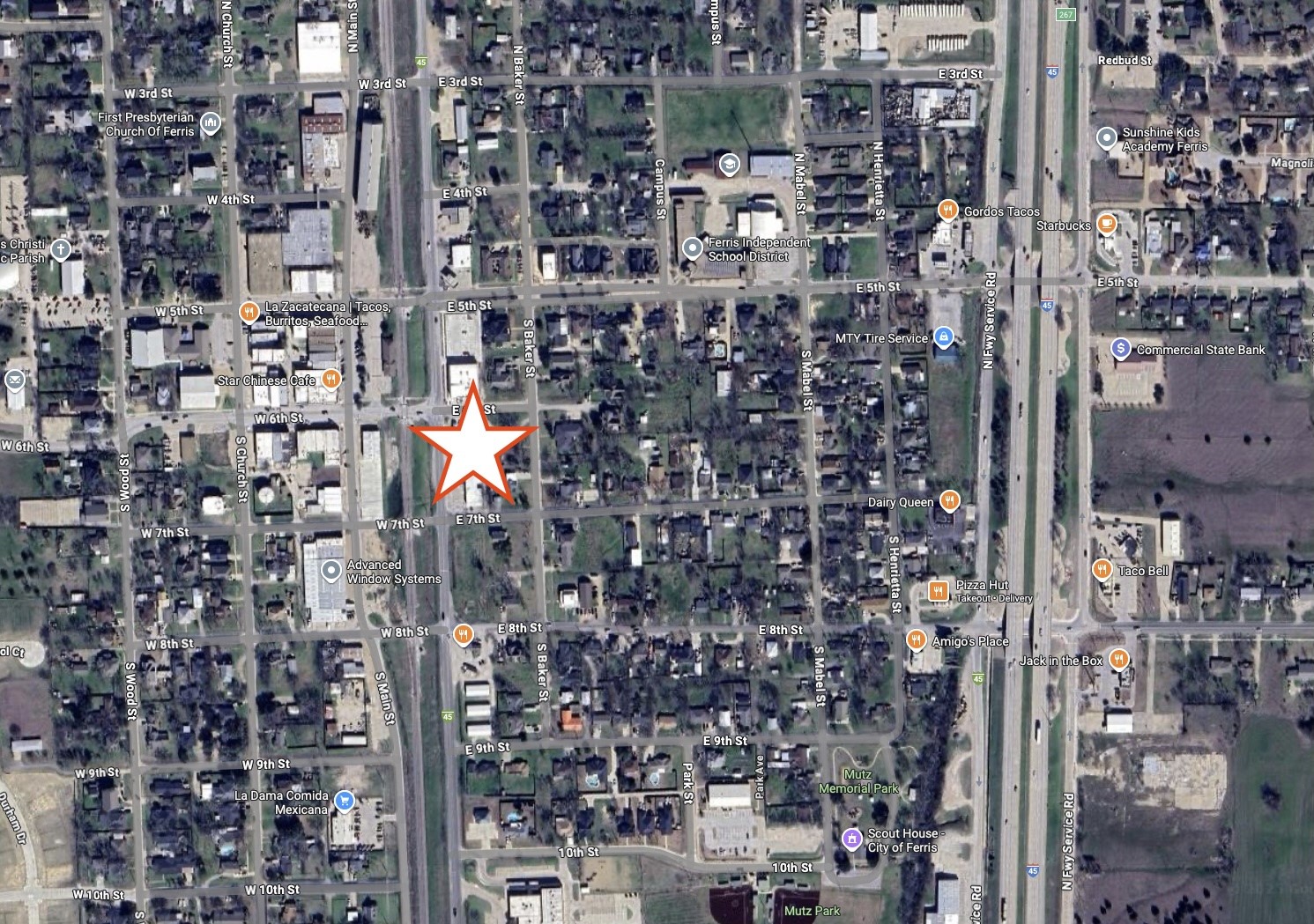 208 S Central Street Ferris TX 75125