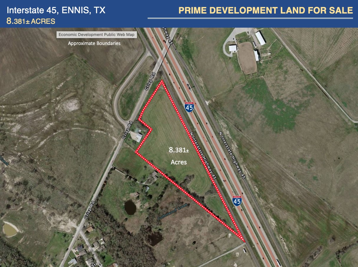 Tbd 8.38 Ac Interstate 45 Ennis TX 75119