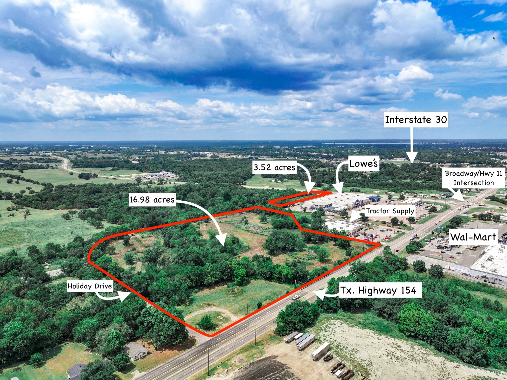 20-ACRES S Broadway Street Sulphur Springs TX 75482