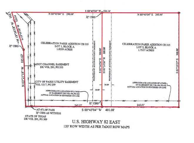Lot 1, 4400 Block Of Lamar Avenue Paris TX 75460