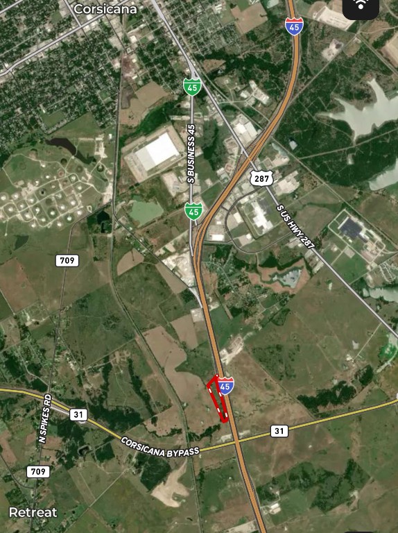 Tbd 11.54 Acres I-45 Frontage Road Corsicana TX 75109