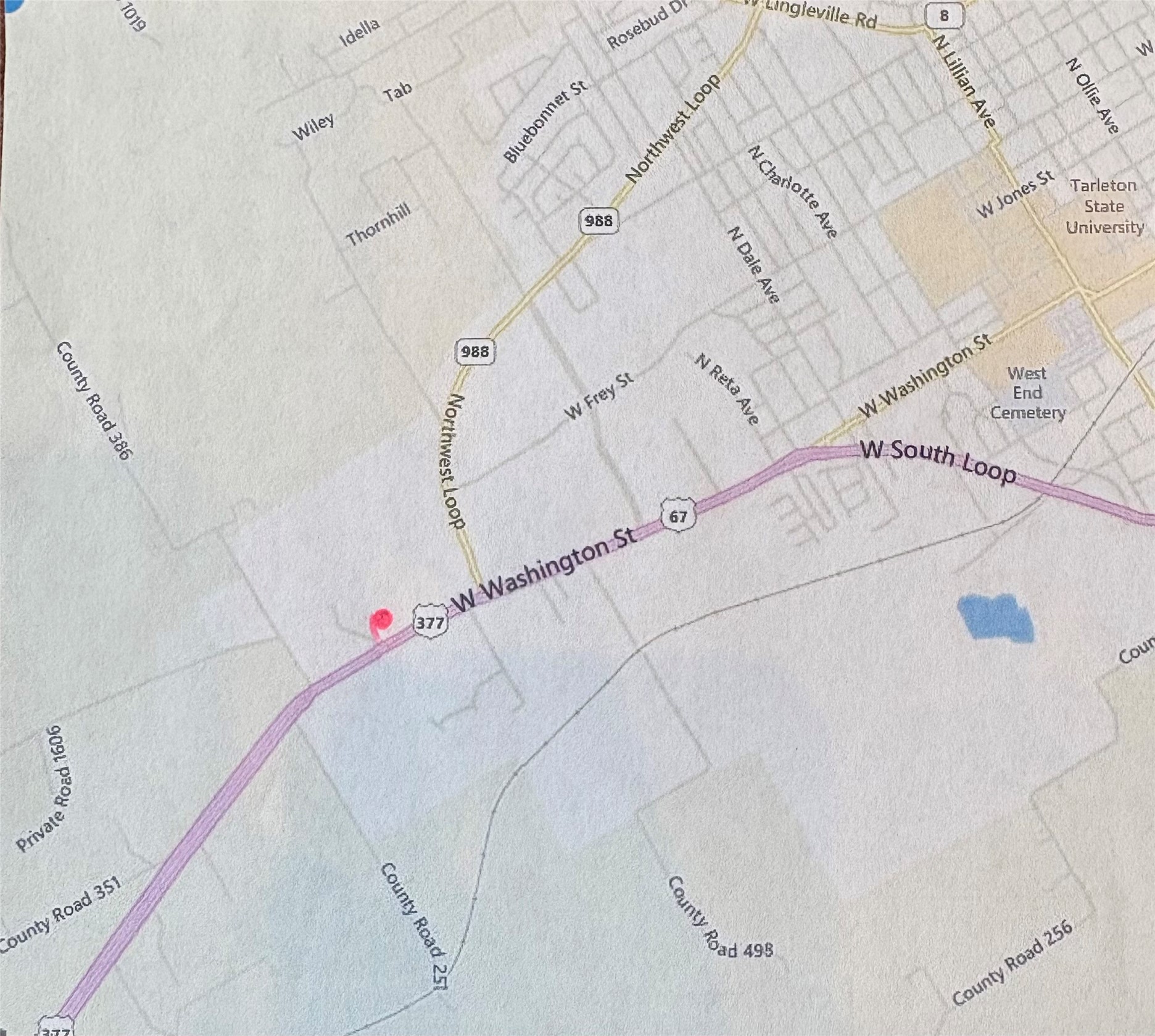 0 W Washington Street Stephenville TX 76401