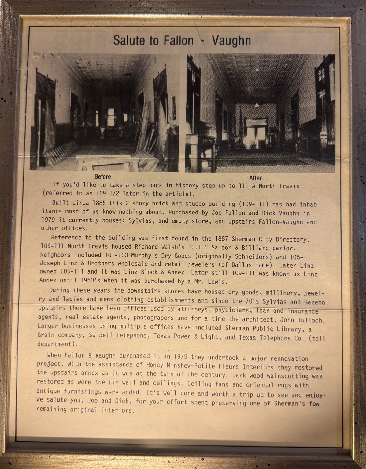 109-111 N Travis Street Sherman TX 75090