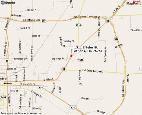 1511 E Tyler Street Athens TX 75751