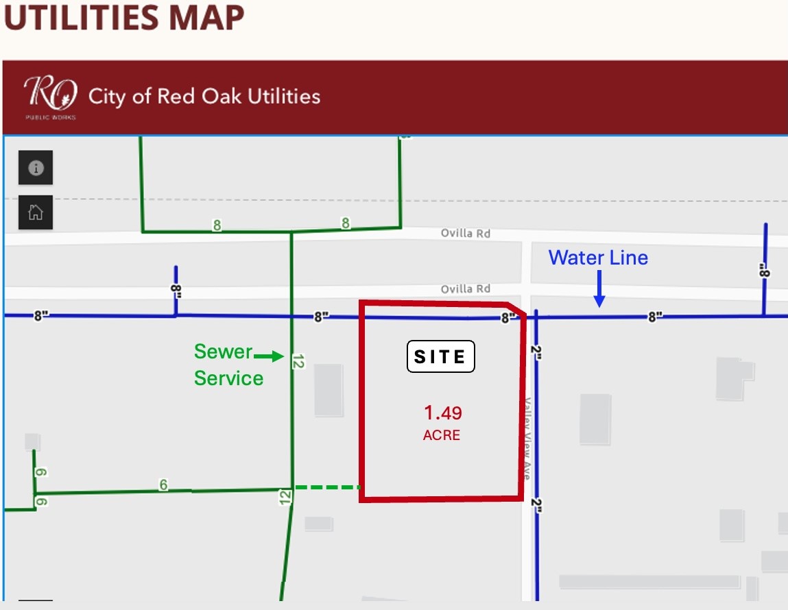 Tbd 1.49 Acre Ovilla Road Red Oak TX 75154