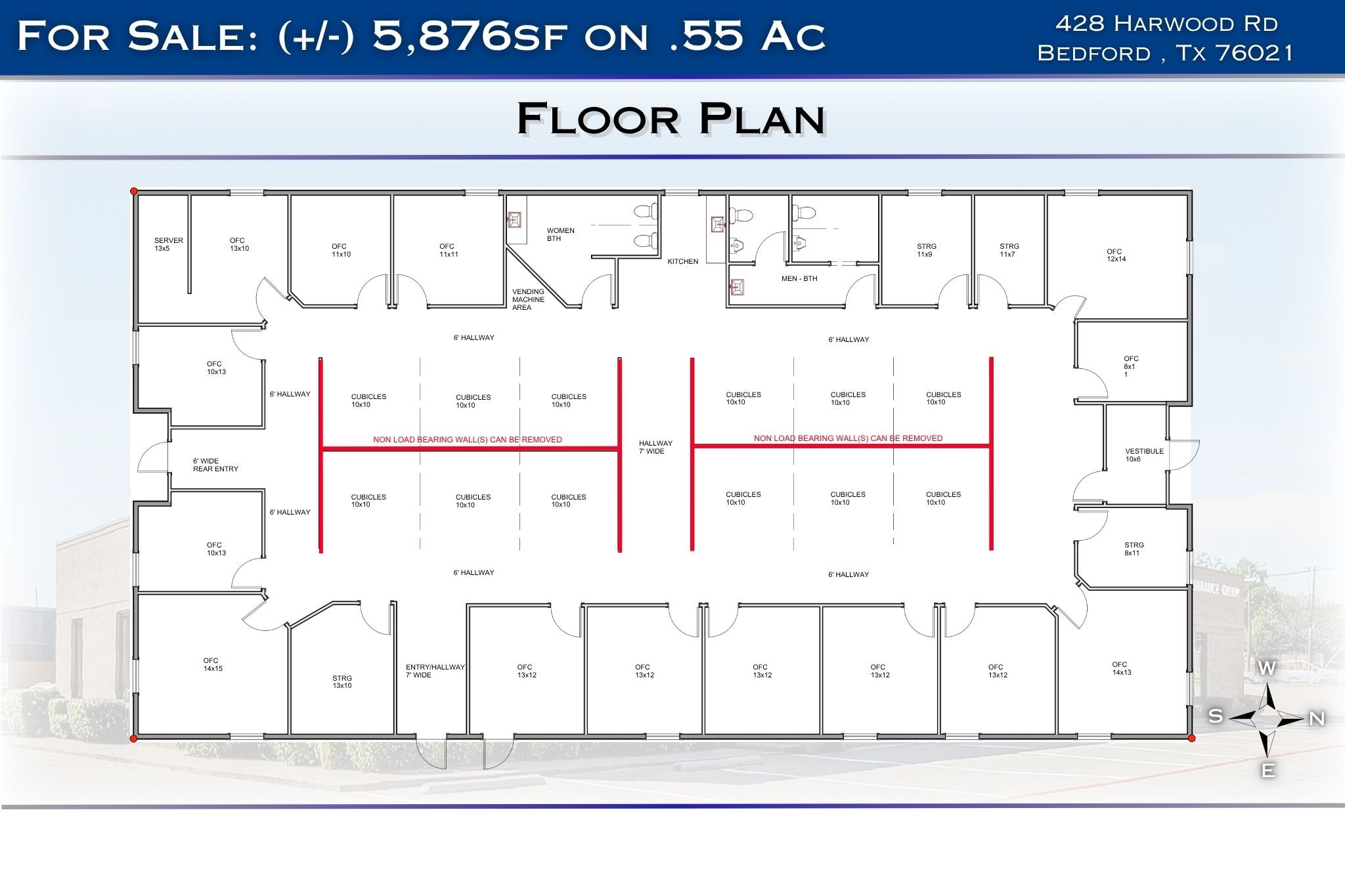 428 Harwood Road Bedford TX 76021