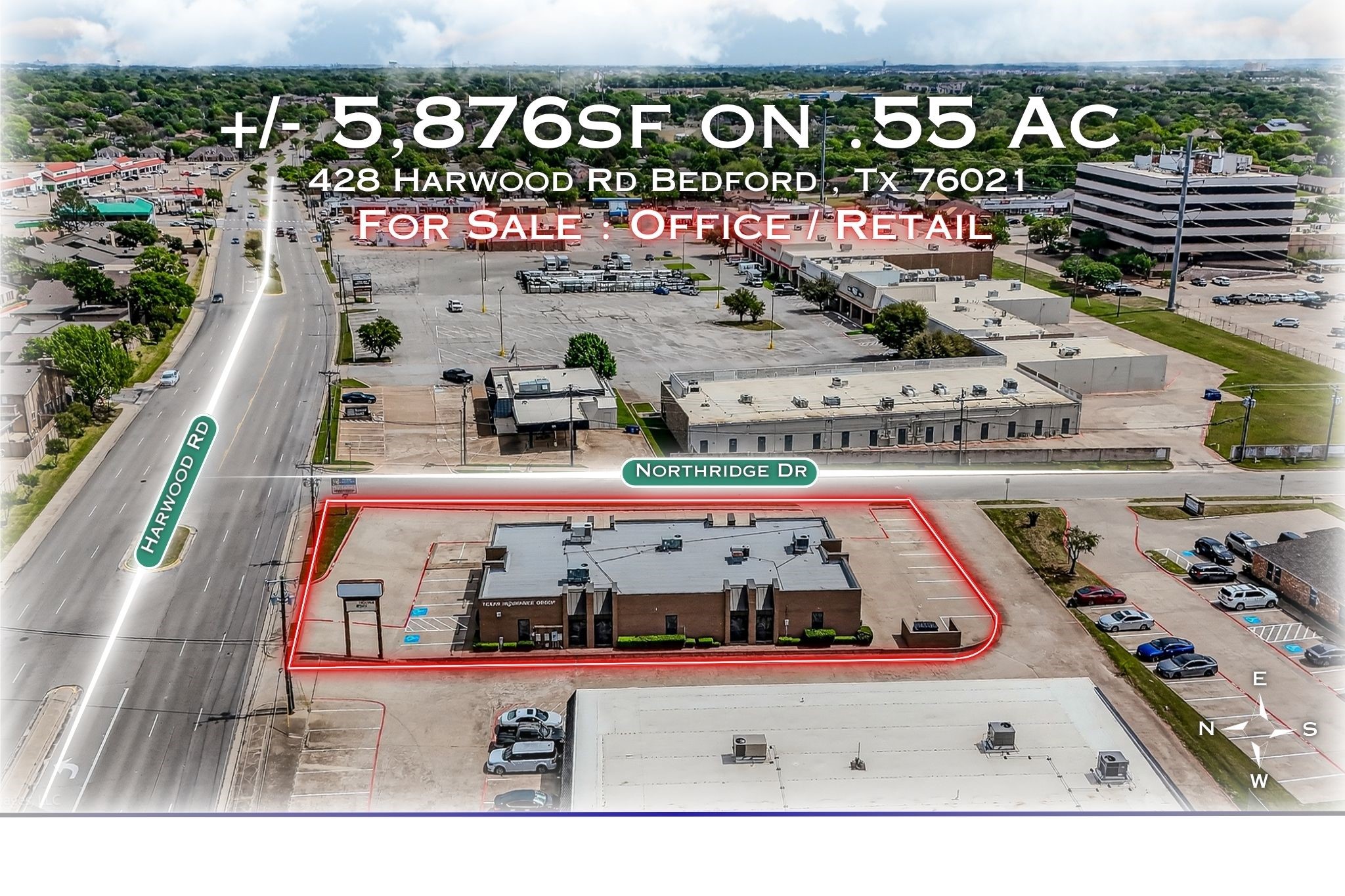 428 Harwood Road Bedford TX 76021