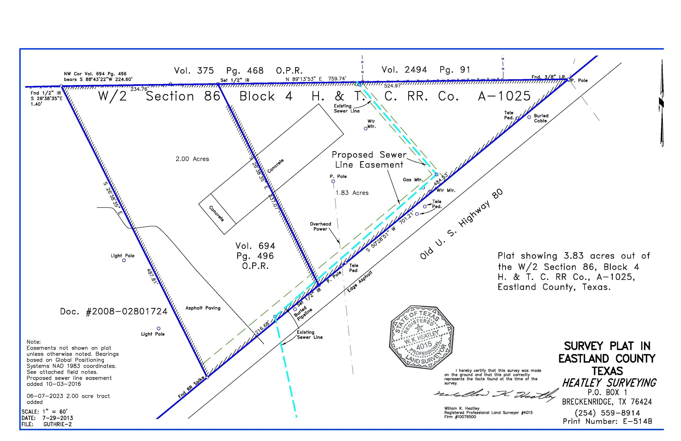 1900 Highway 206 Highway Cisco TX 76437