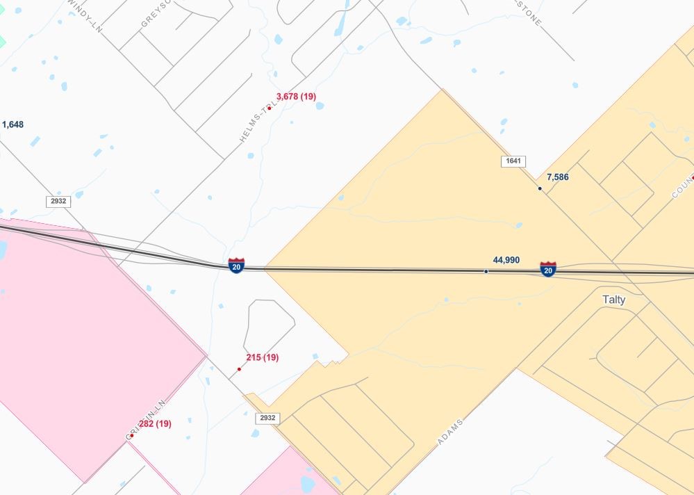 6.82 Ac I-20 Service & Helms Trail Forney TX 75126