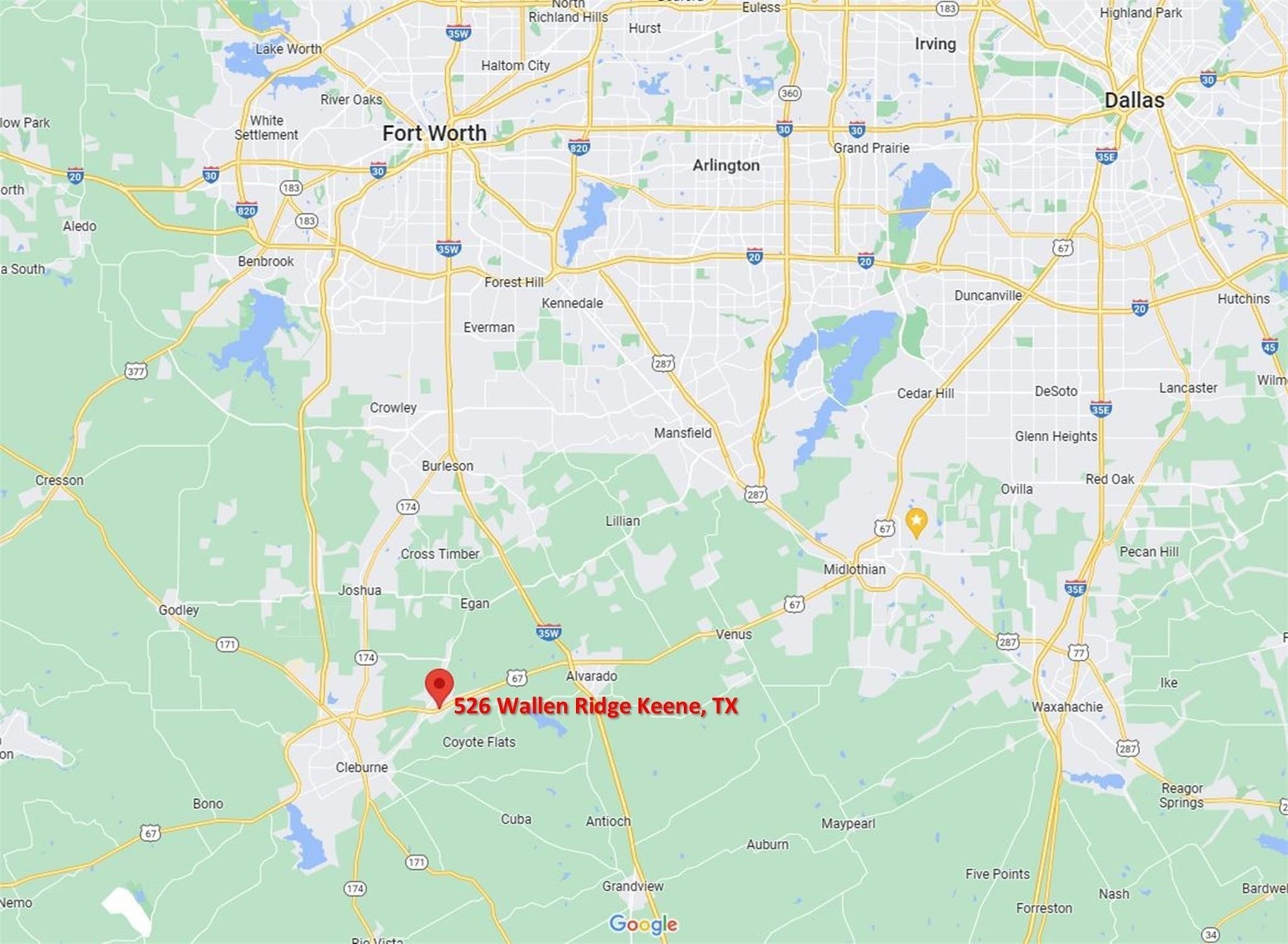 526 Wallen Ridge Keene TX 76059