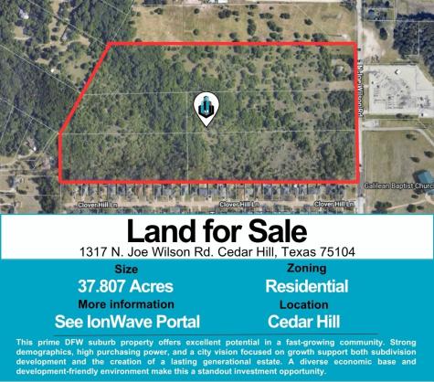 1317 N Joe Wilson Road Cedar Hill TX 75104