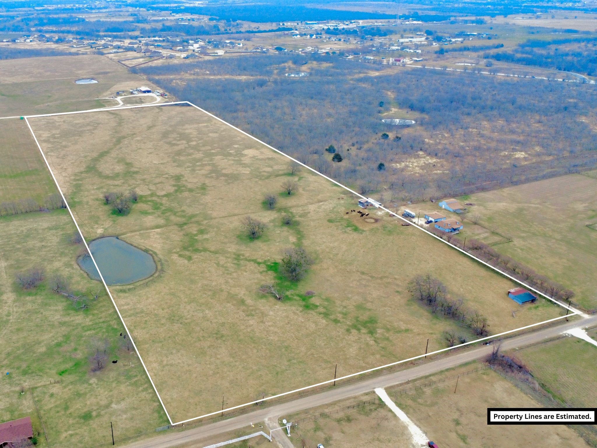 28.129 Acres. Co Road 144 Kaufman TX 75142