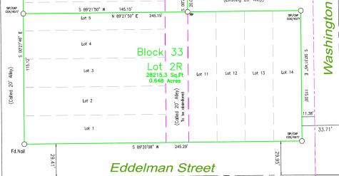 Lot 2r N Washington Street Pilot Point TX 76258