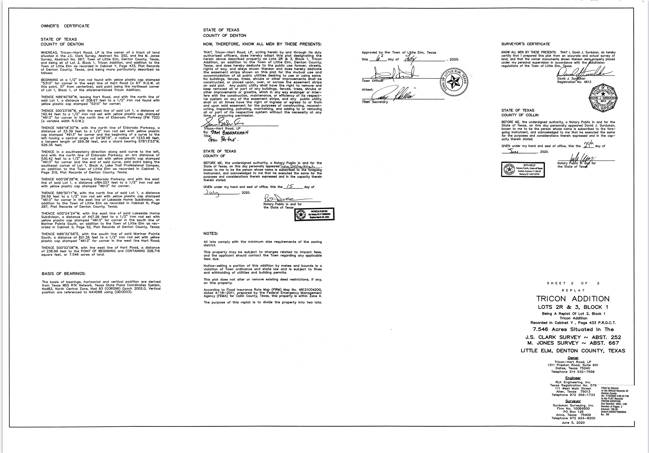 Corner Of Eldorado And Ha Nwc Eldorado And Hart Road Little Elm TX 75068