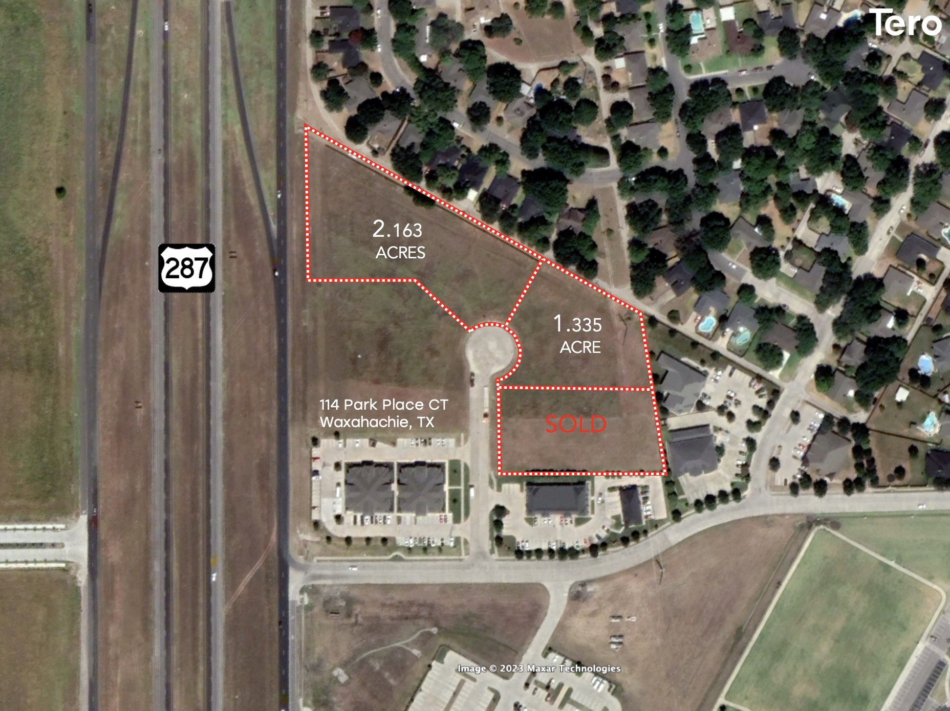 Tbd Lot 1 Park Place Court Waxahachie TX 75165
