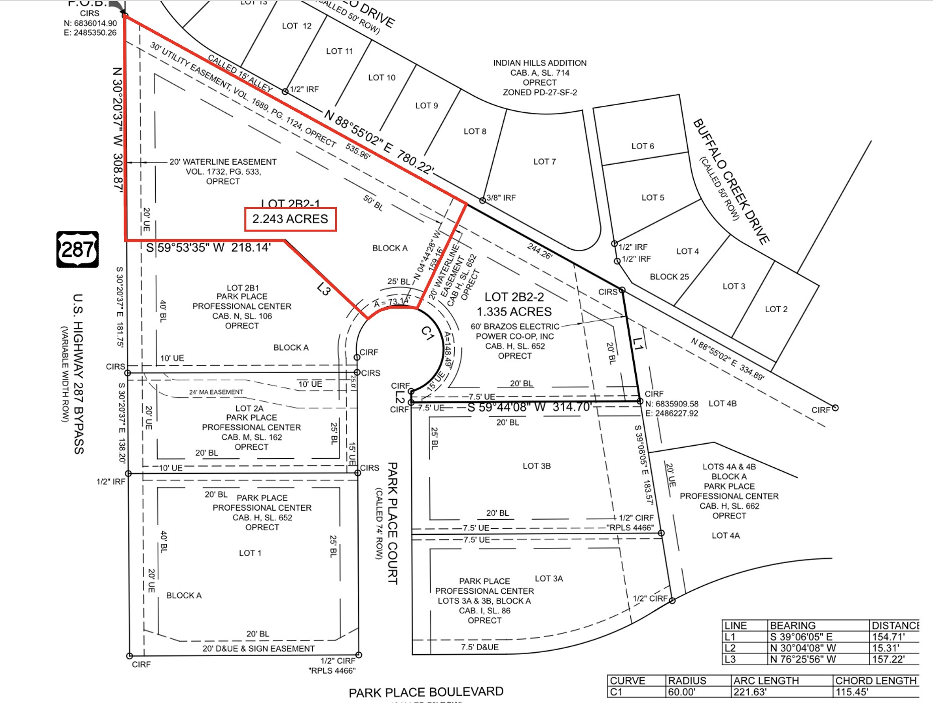 Tbd Lot 1 Park Place Court Waxahachie TX 75165