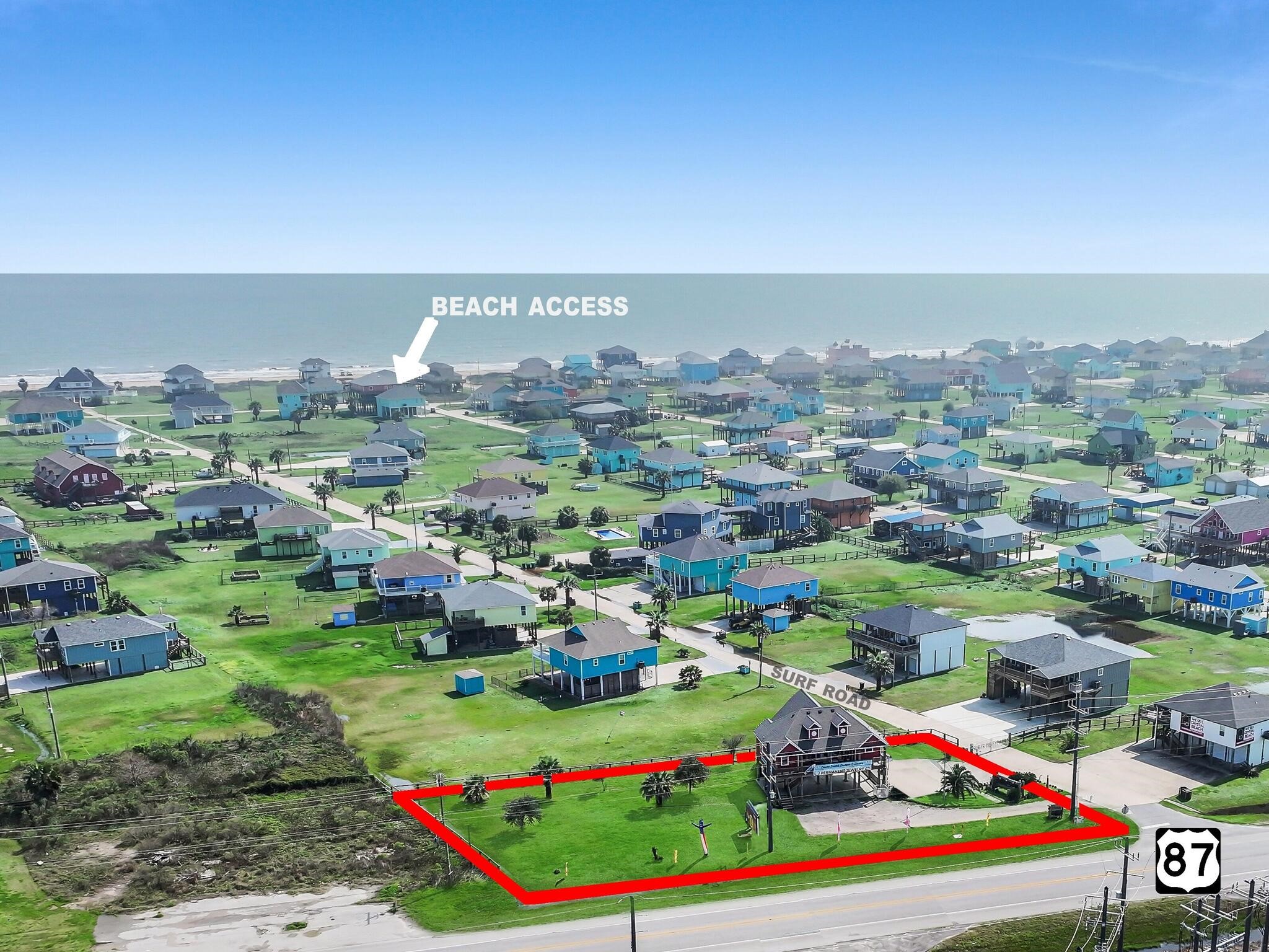 970 Surfside Drive Port Bolivar TX 77650