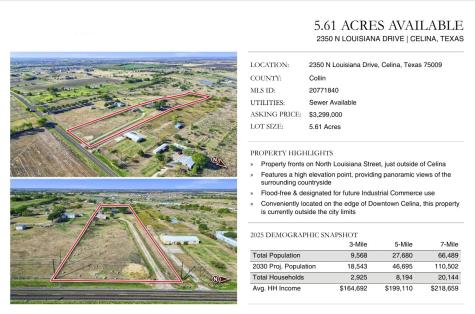 2350 N Louisiana Drive Celina TX 75009
