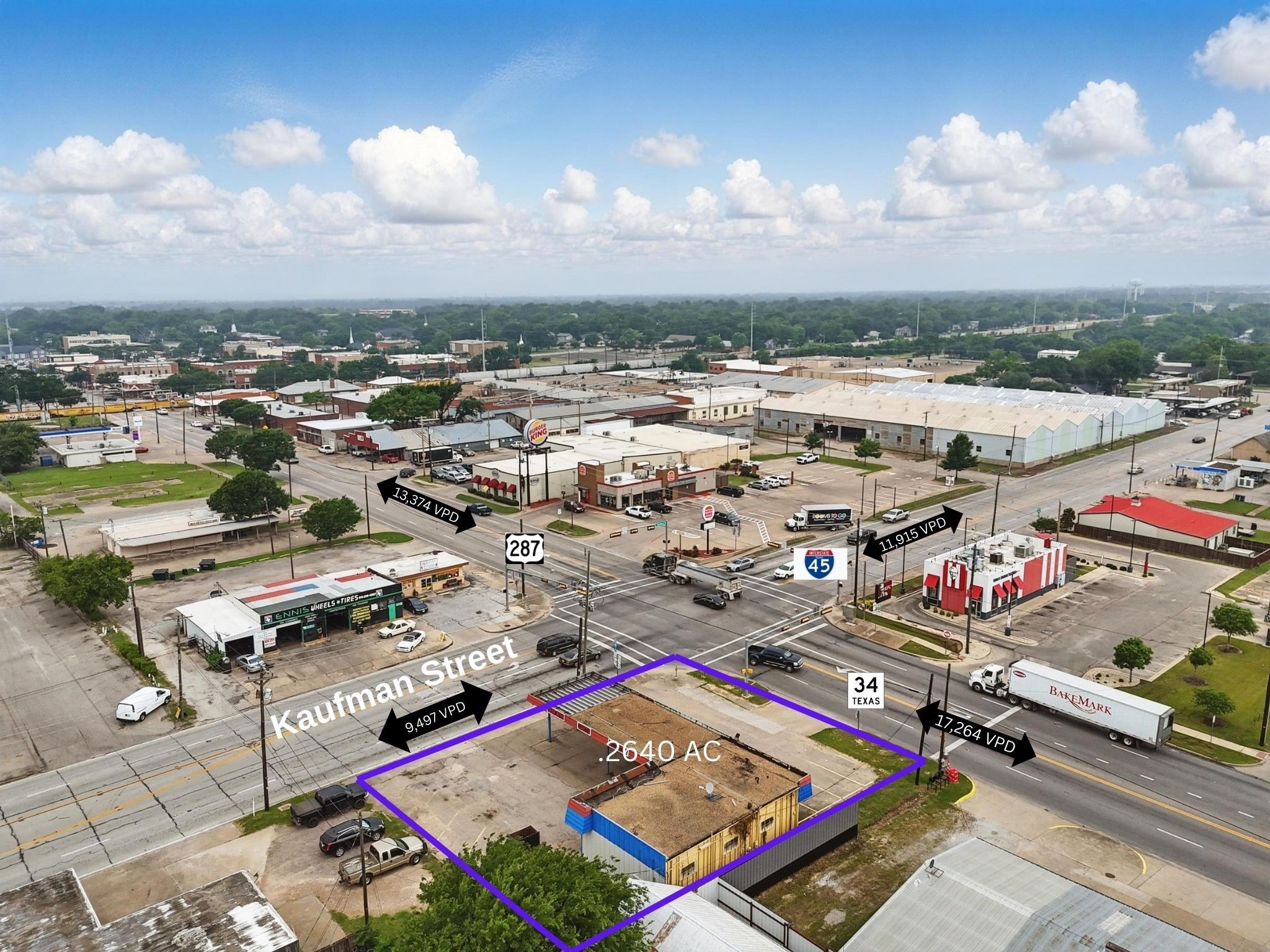 100 S Kaufman Street Ennis TX 75119