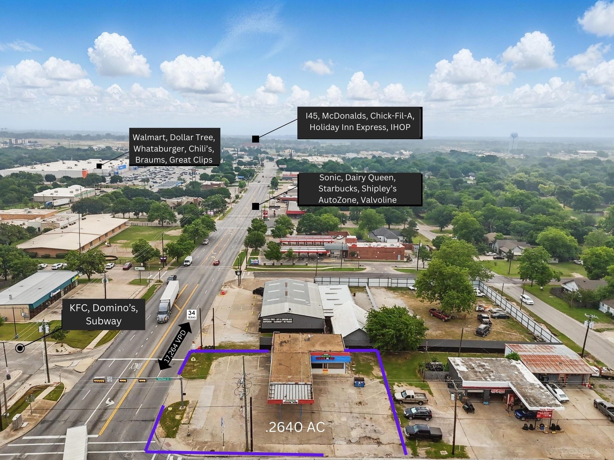 100 S Kaufman Street Ennis TX 75119