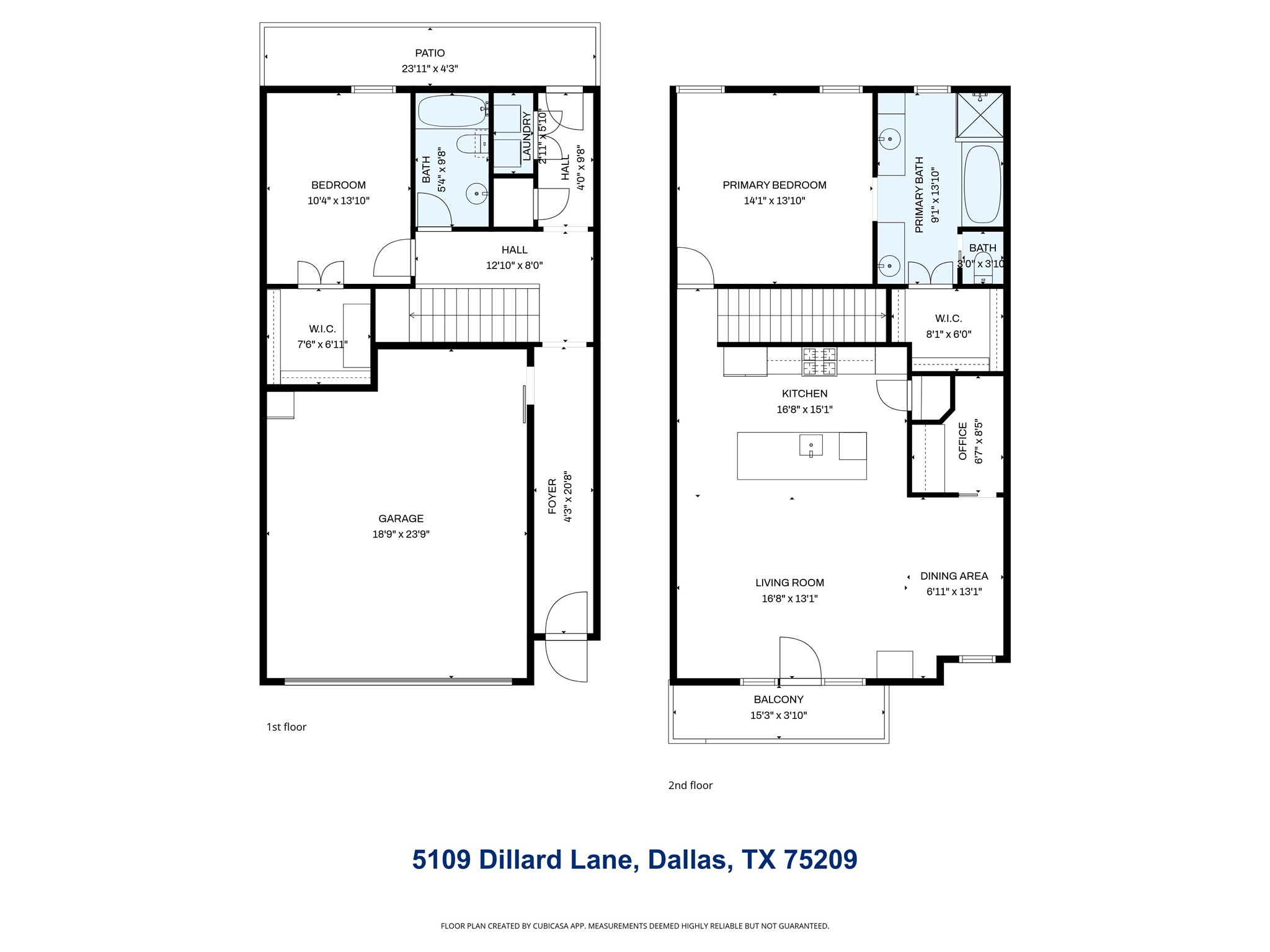 5109 Dillard Lane Dallas TX 75209