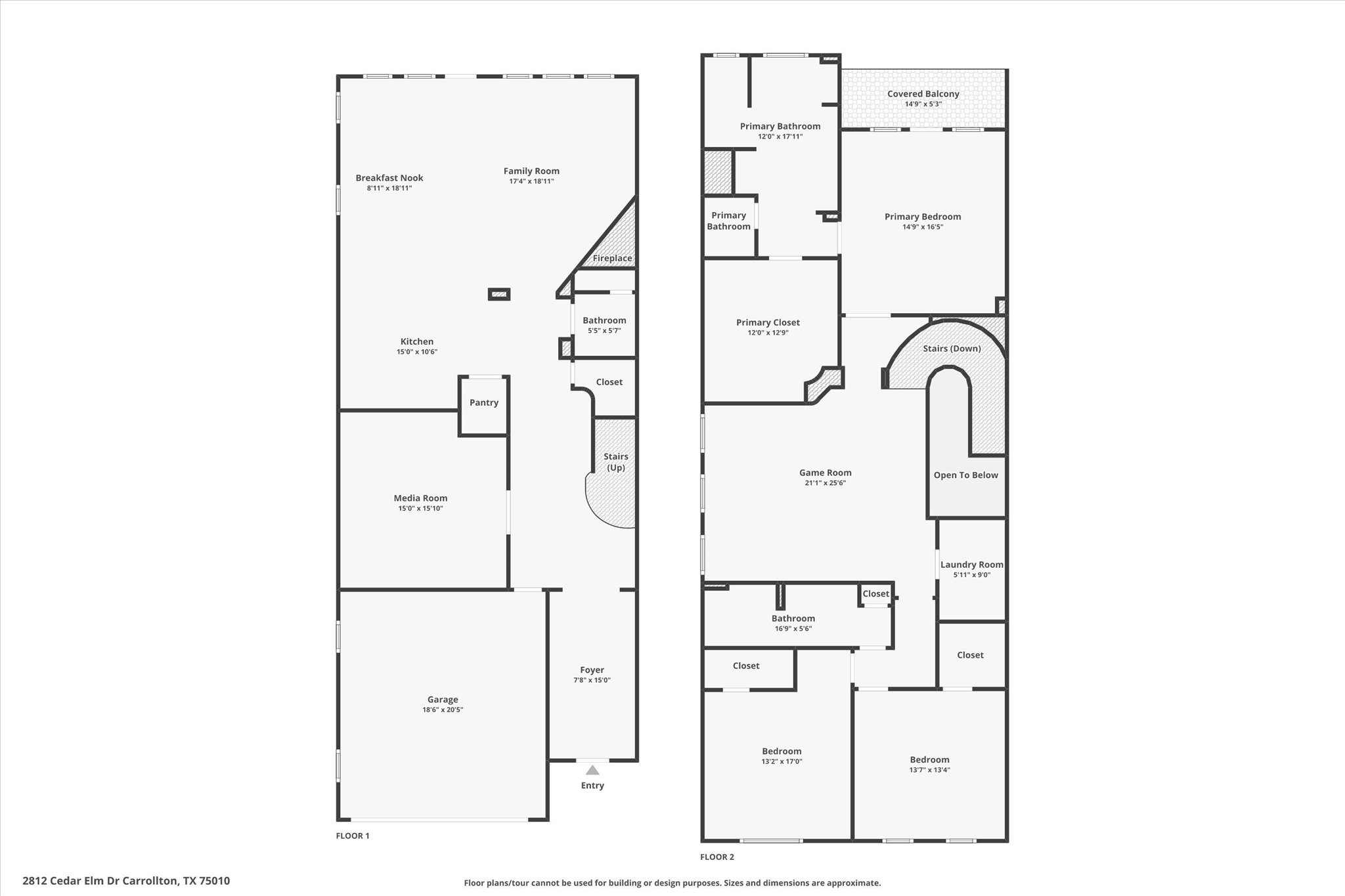 2812 Cedar Elm Drive Carrollton TX 75010
