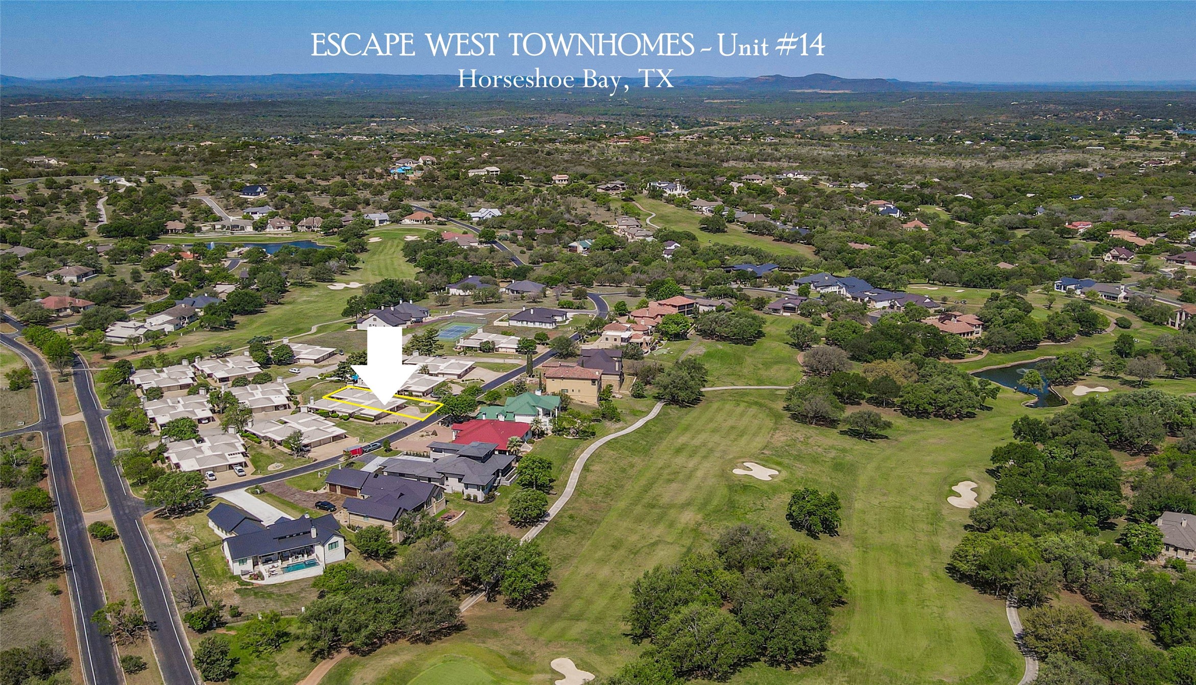 1406 Broken Hills Drive #14 Horseshoe Bay TX 78657
