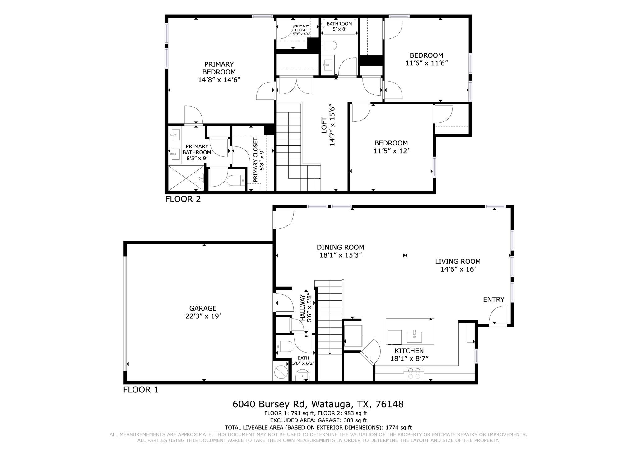 6040 Bursey Road Watauga TX 76148