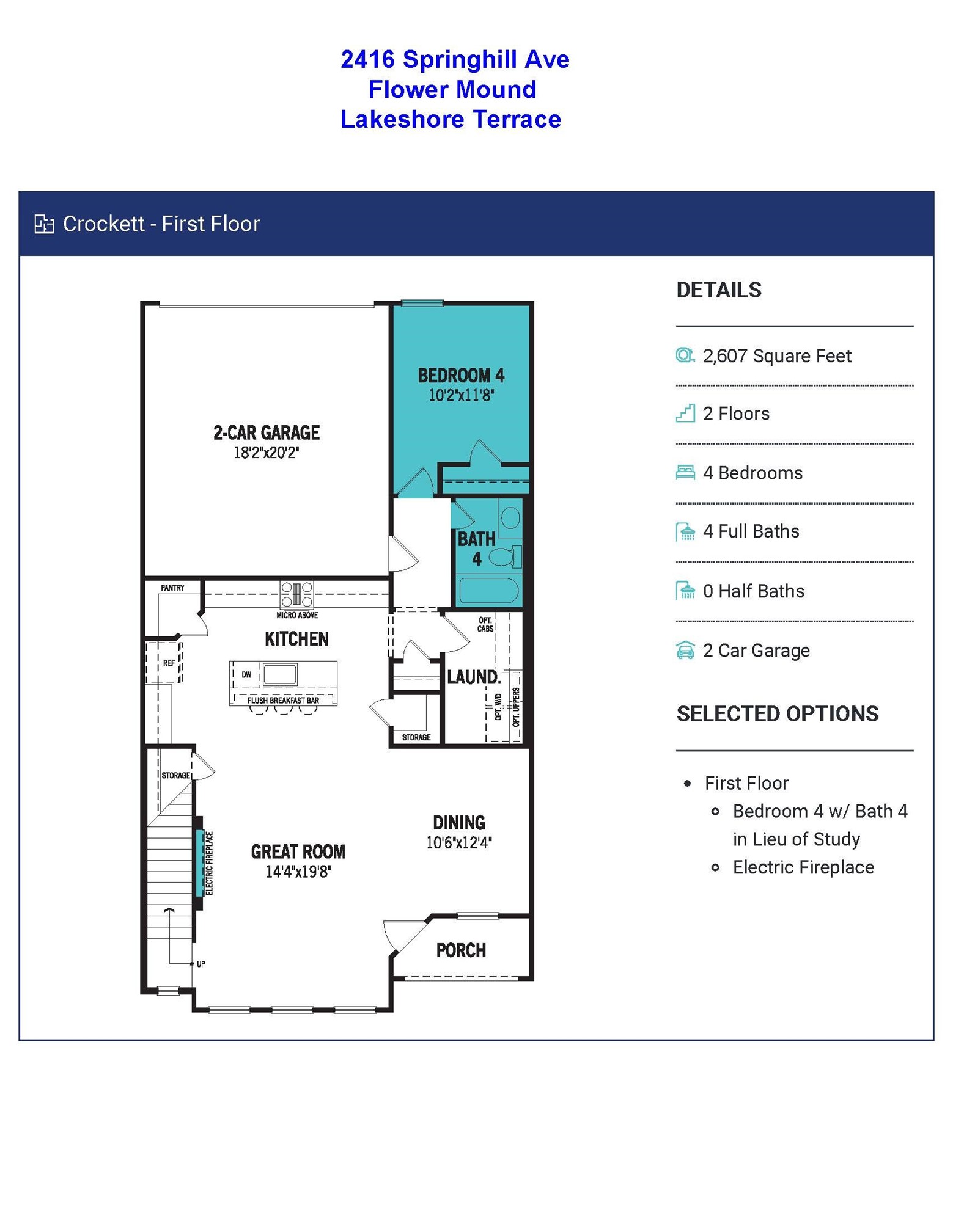 2416 Springhill Avenue Flower Mound TX 75028