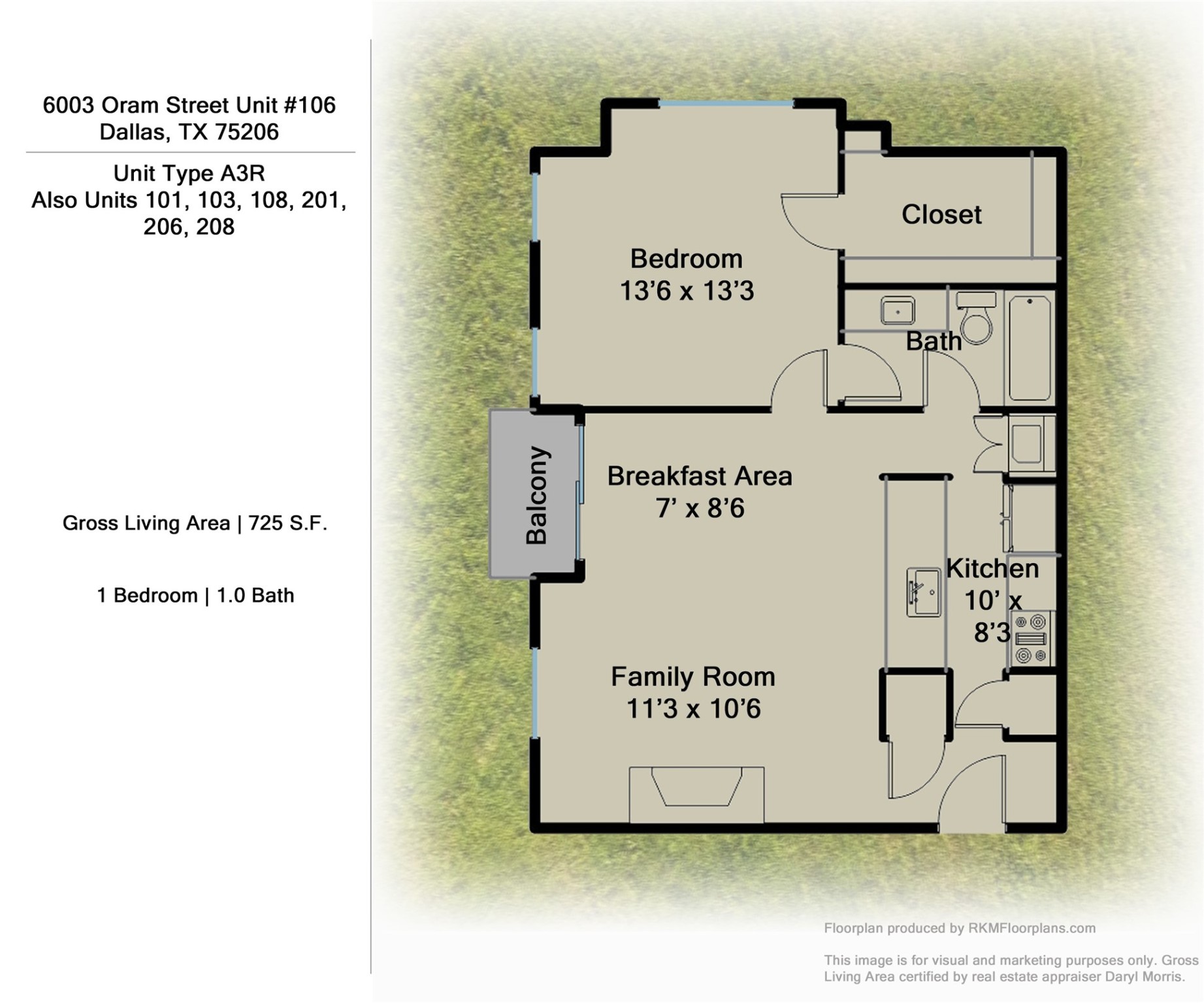 6003 Oram Street Dallas TX 75206