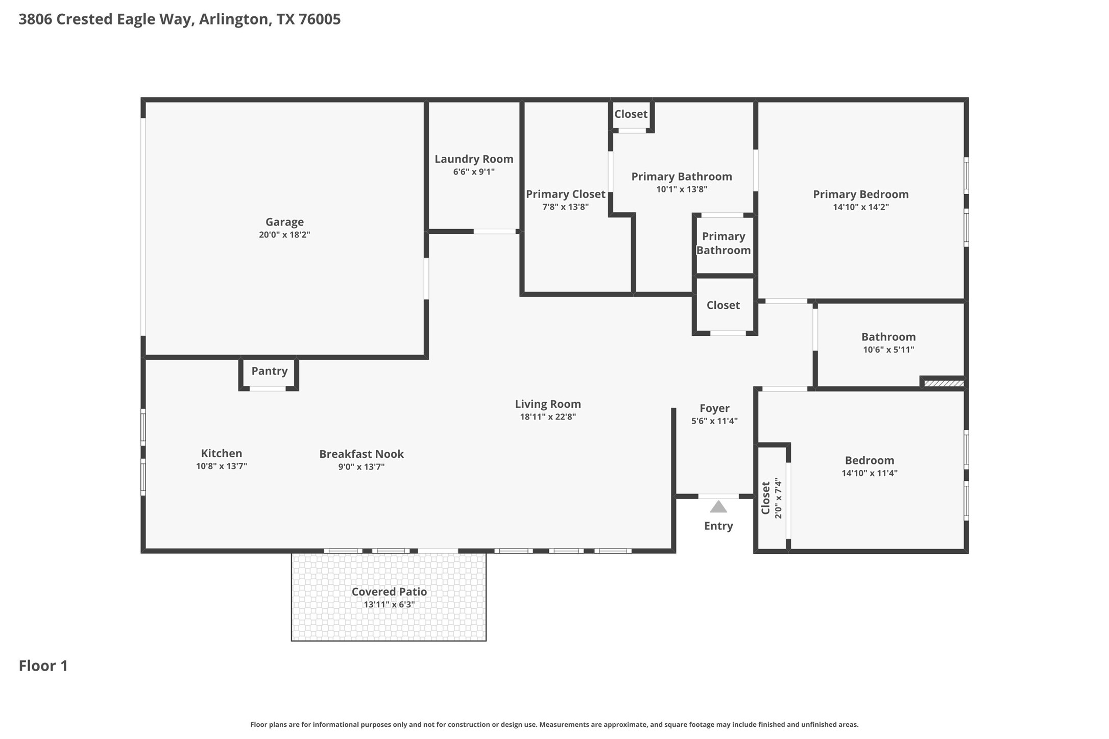 3806 Crested Eagle Way Arlington TX 76005