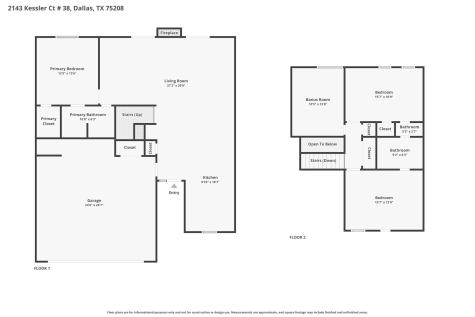 2143 Kessler Court Dallas TX 75208