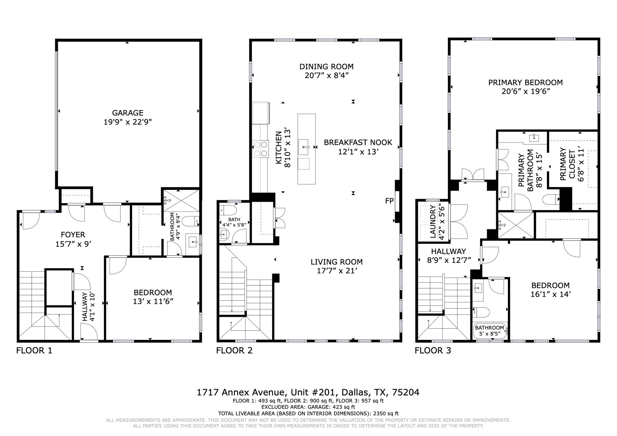 1717 Annex Avenue Dallas TX 75204
