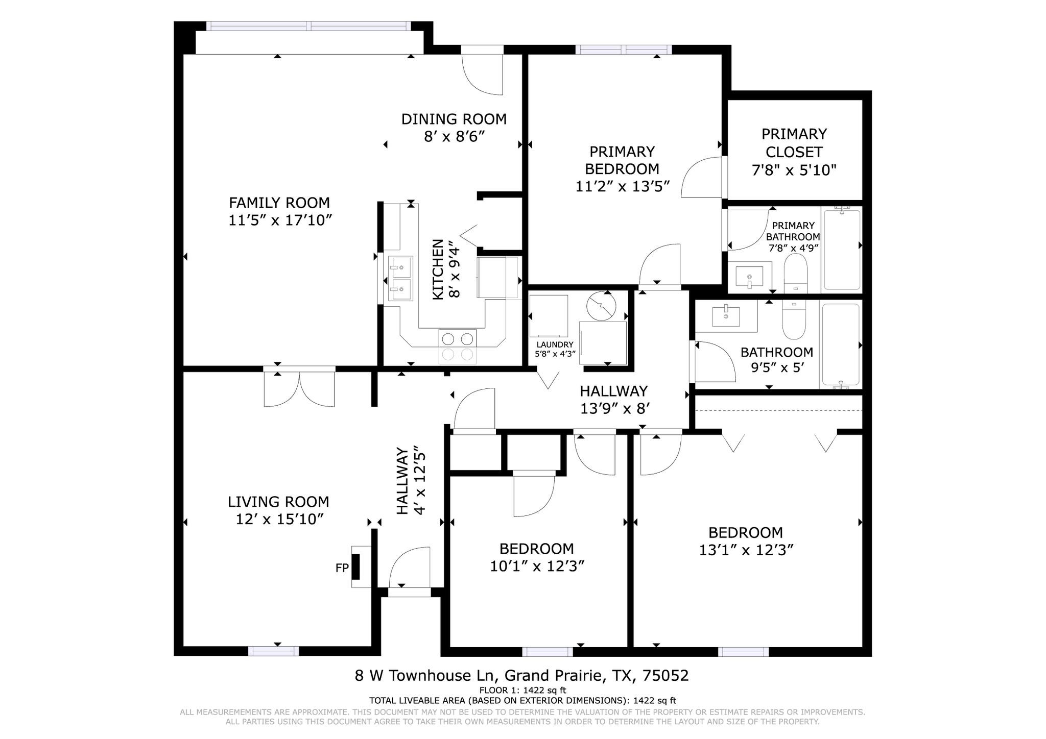 8 W Townhouse Lane Grand Prairie TX 75052