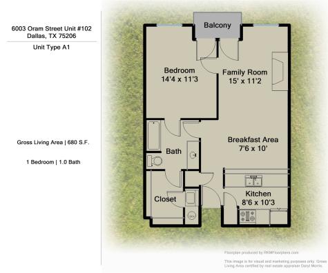 6003 Oram Street Dallas TX 75206