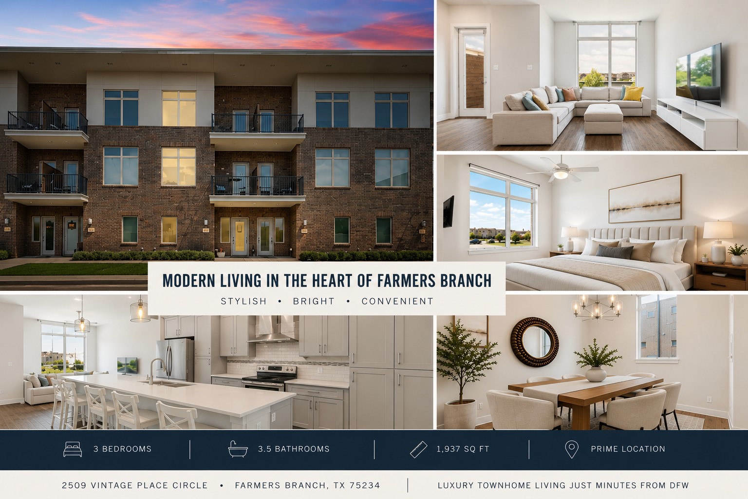 Farmers Branch TX, 2509 Vintage Place Circle
