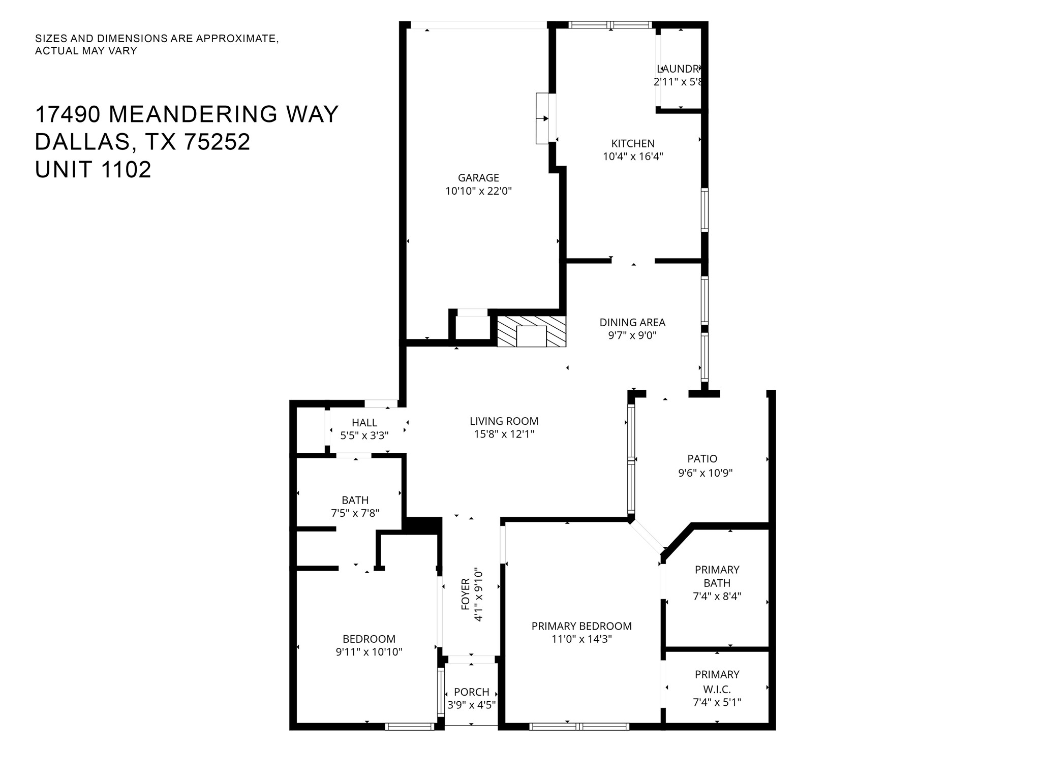 17490 Meandering Way Dallas TX 75252