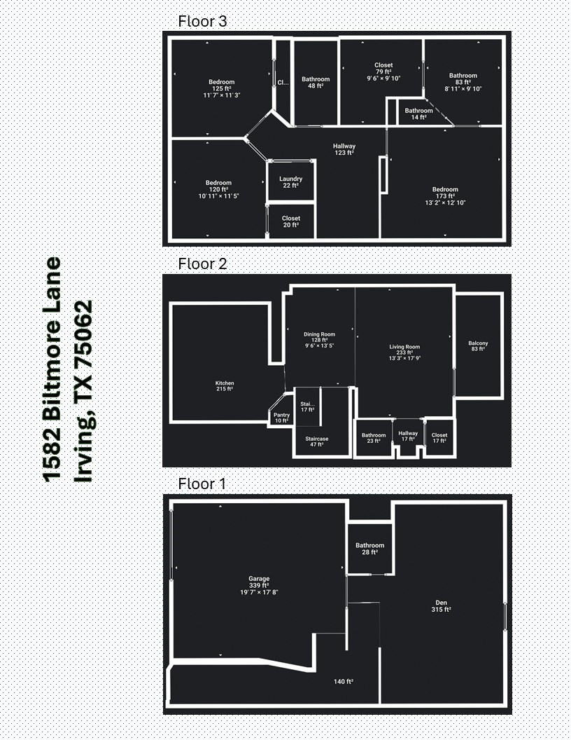 1582 Biltmore Lane Irving TX 75063
