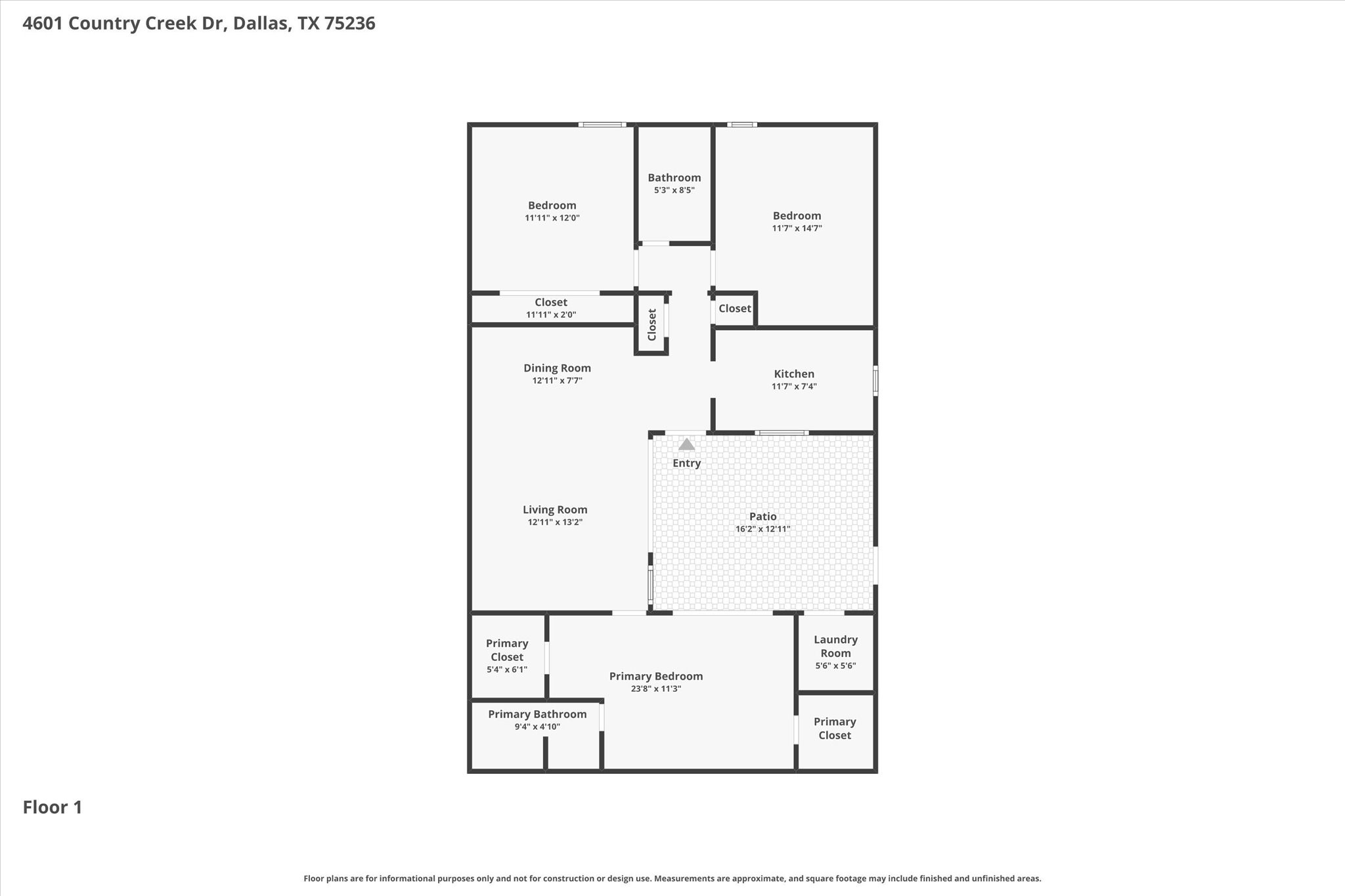 4601 Country Creek Drive Dallas TX 75236